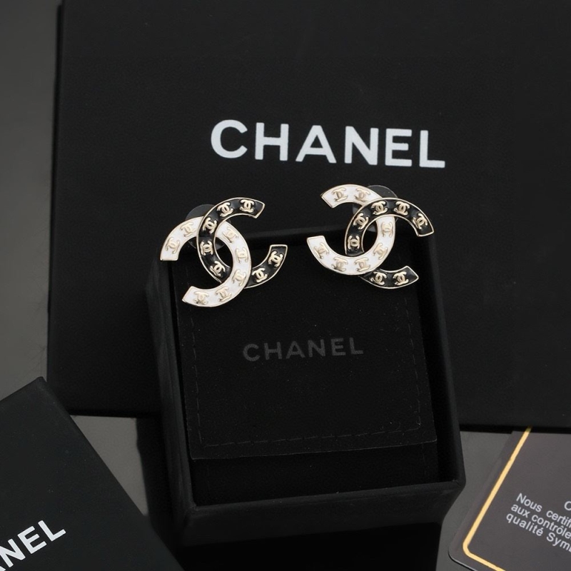 Ch*el earrings